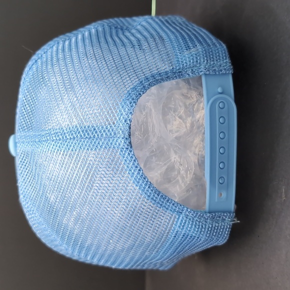 VGT,Nissun Baby Blue, Atlanta Braves Men's Baseball Trucker Hat. - Picture 4 of 6